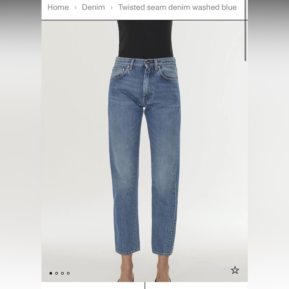 NWT Toteme TWISTED SEAM JEAN Size 26/30
